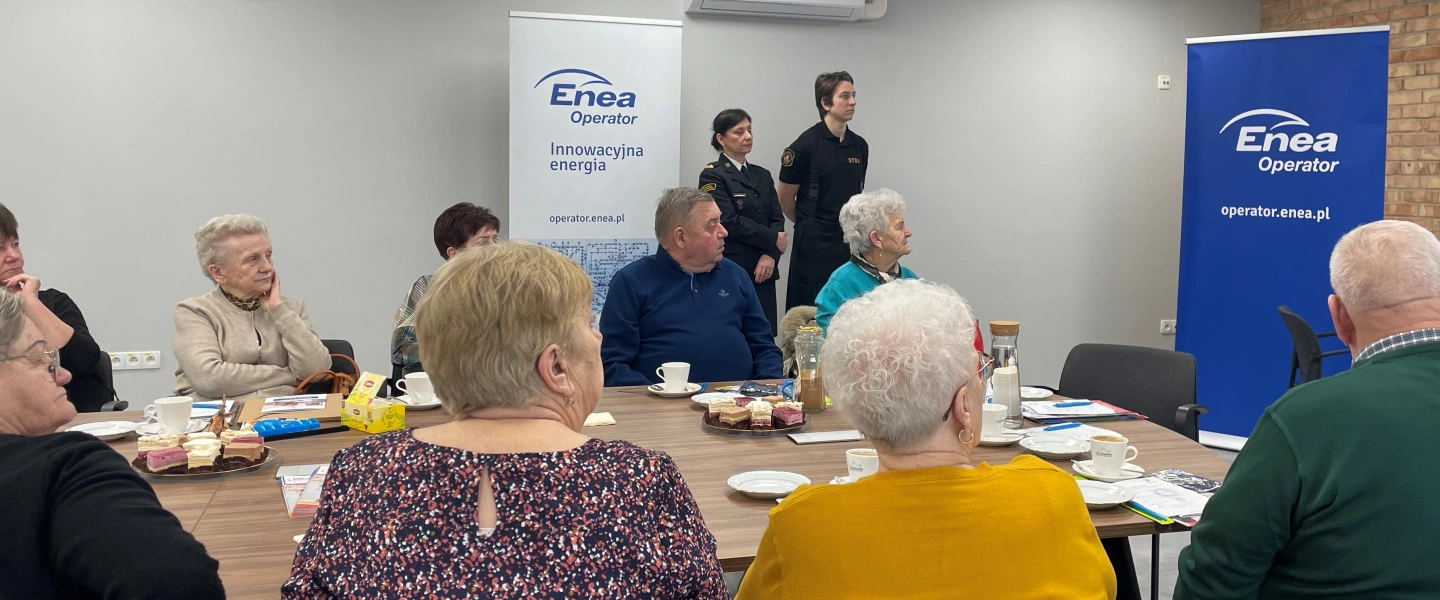 Z seniorami o bezpieczeństwie 