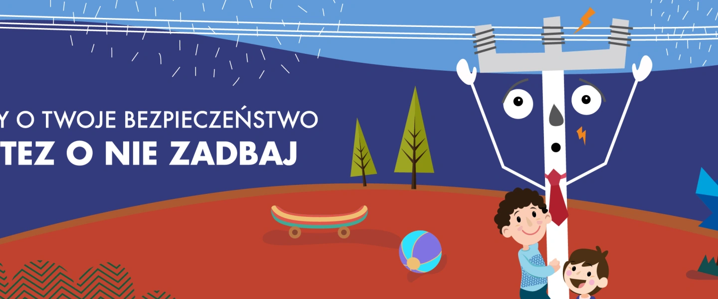 Banner bezpieczeństwo dzieci
