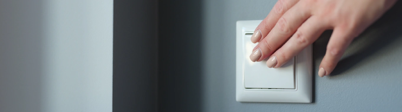 Baner usł dysr dla domu zmiana mocy