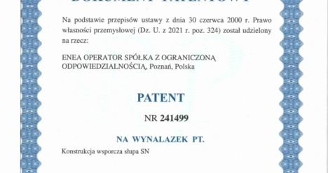 Enea operator patent